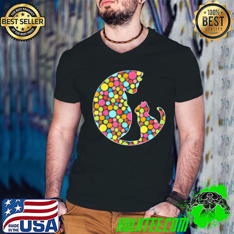 International dot day cat and kitten lovers polka dot classic shirt International dot day cat and kitten lovers polka dot classic shirt