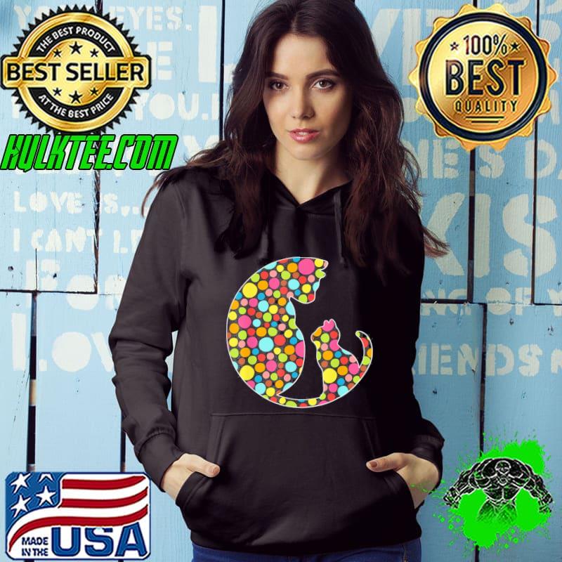 International dot day cat and kitten lovers polka dot classic s Hoodie International dot day cat and kitten lovers polka dot classic s Hoodie