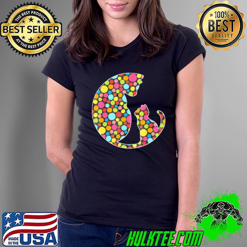 International dot day cat and kitten lovers polka dot classic s Ladies Tee International dot day cat and kitten lovers polka dot classic s Ladies Tee