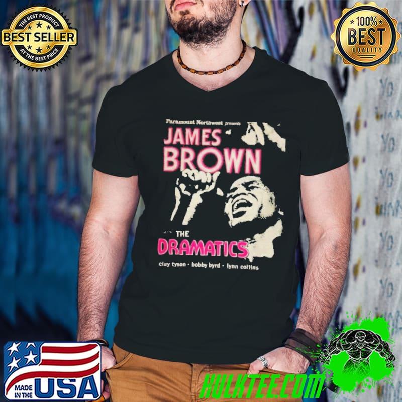 James brown concert poster classic shirt