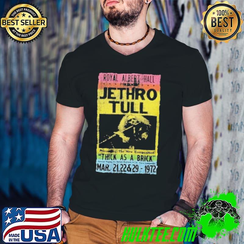 Jethro tull royal albert hall 1972 inspired classic shirt
