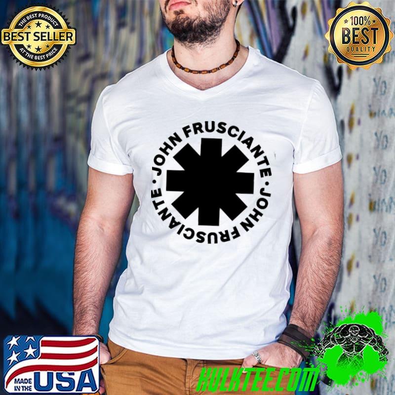John frusciante red chilI hot pepper logo classic shirt