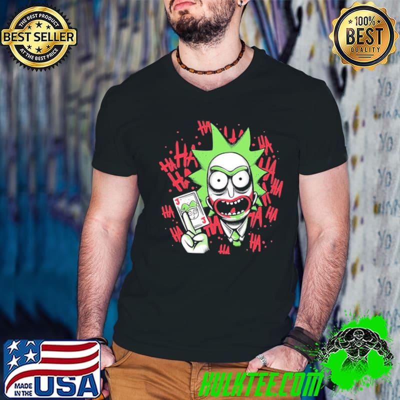 Jokker rick sanchez morty card rick and morty shirt