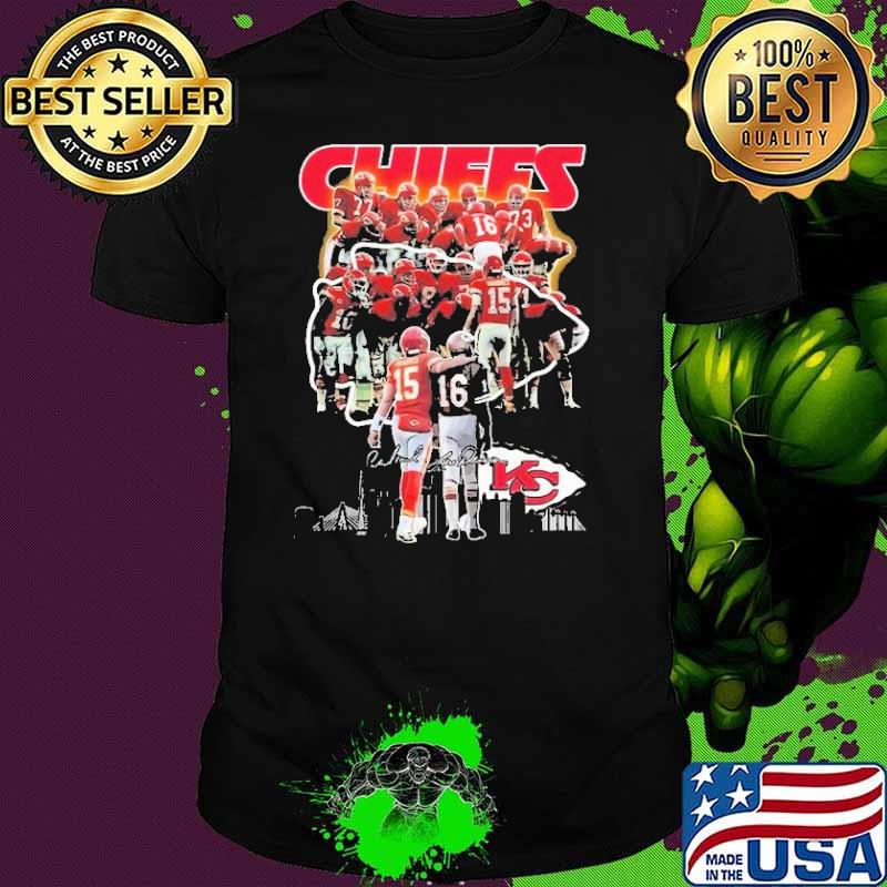 Kansas City Chiefs Signatures Shirt