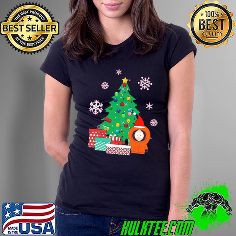 Kenny around the christmas tree south park design s Ladies Tee Kenny around the christmas tree south park design s Ladies Tee