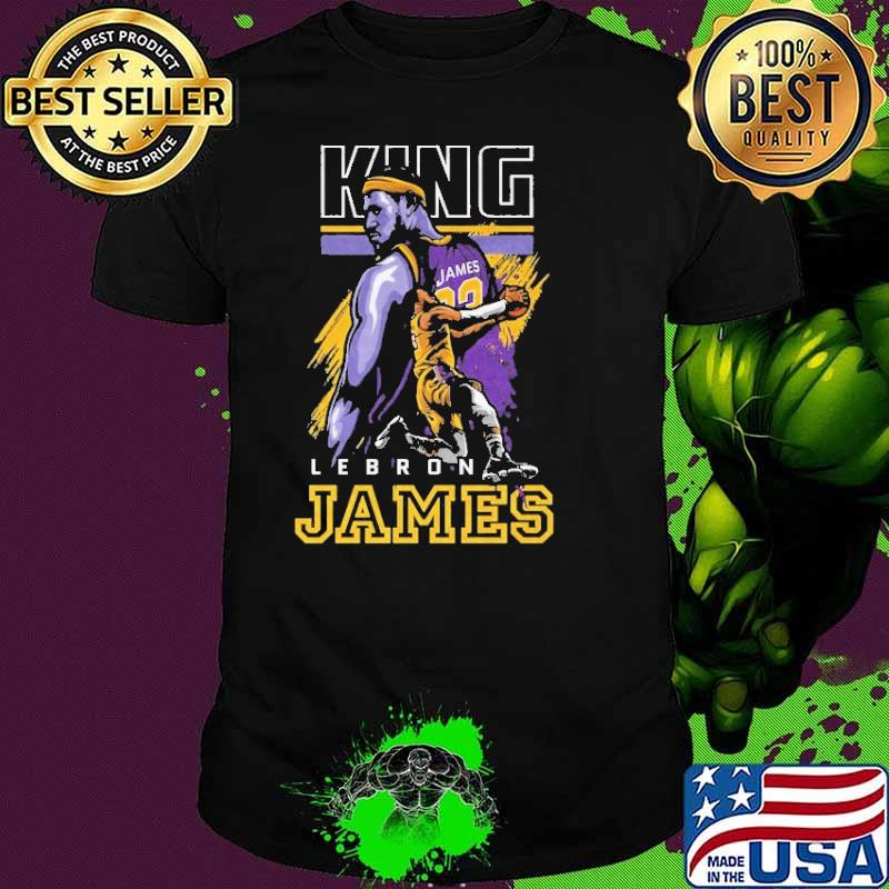 King LeBron James Los Angeles Lakers Shirt