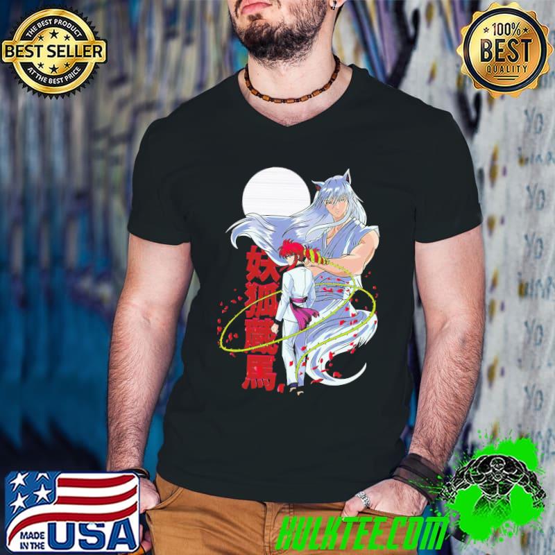 Kurama yu yu hakusho vintage 90s kurama anime bootleg shirt