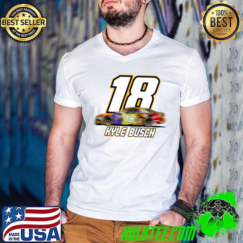 Kyle busch 18 Gift For Fans T-Shirt