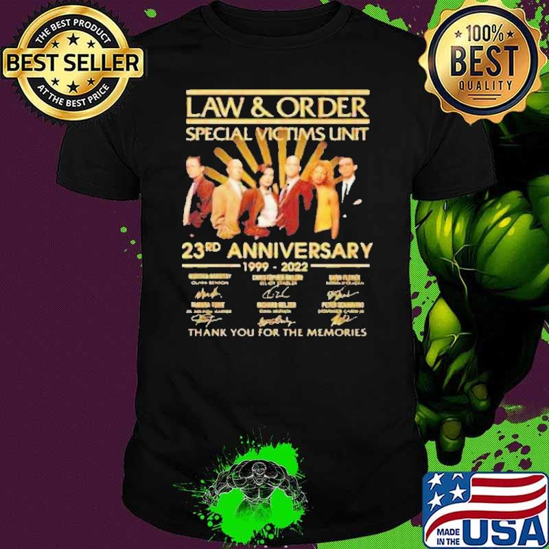 Law And Order Special Victims Unit 23rd Anniversary Shirt