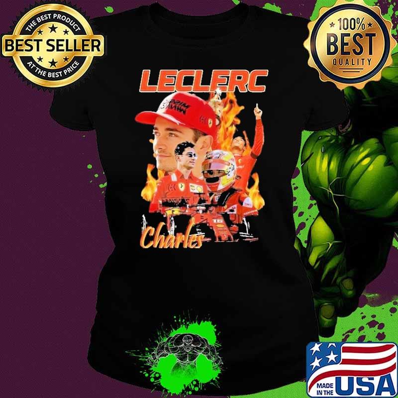 Leclerc Charles Racing Shirt Ladies tee Leclerc Charles Racing Shirt Ladies tee