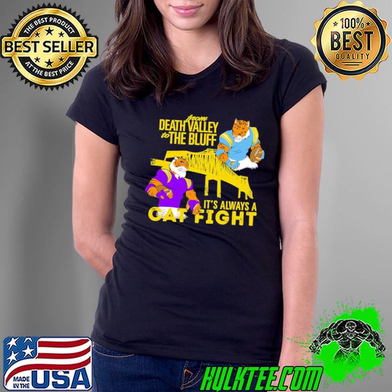 Lsu Football from death valley to the bluff classic s Ladies Tee Lsu Football from death valley to the bluff classic s Ladies Tee