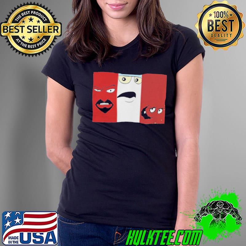 Minimalist meatwad master shake frylock aquan hunger force classic s Ladies Tee Minimalist meatwad master shake frylock aquan hunger force classic s Ladies Tee