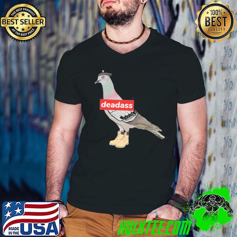 New york city pigeon in timberland boots shirt