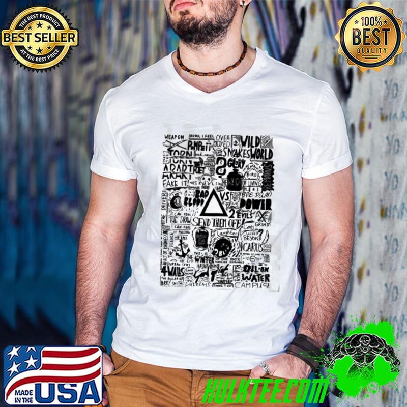 Pattern bastille send them off shirt