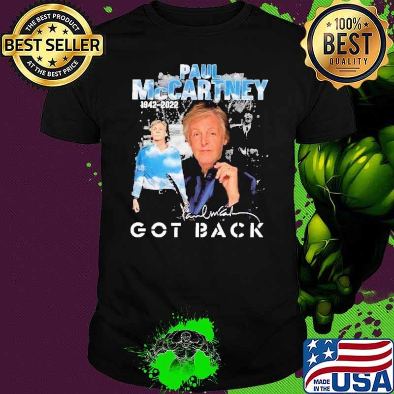 Paul McCartney Got Back Signature 2022 Shirt