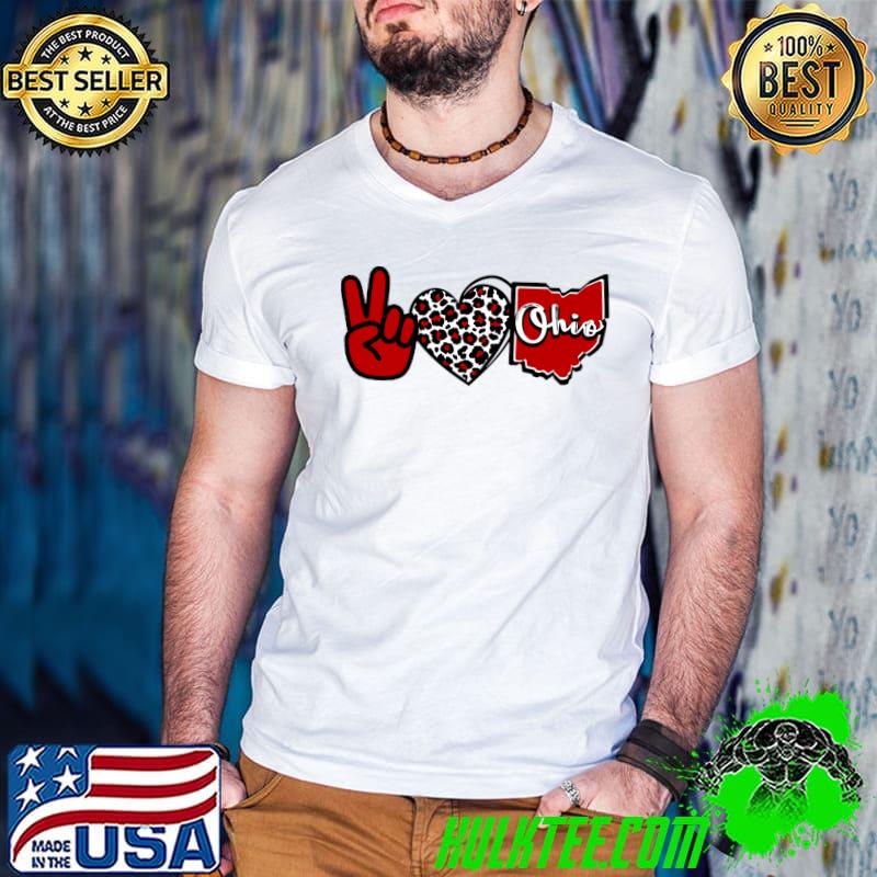 Peace Love Ohio Classic T-Shirt
