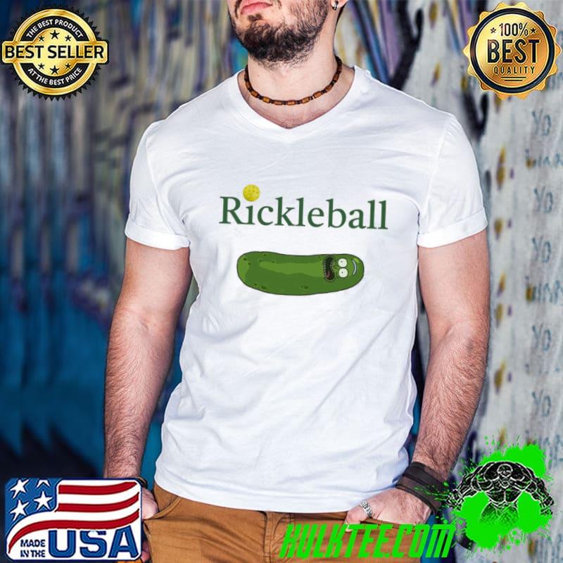 Rickleball pickle rick and morty art classic shirt