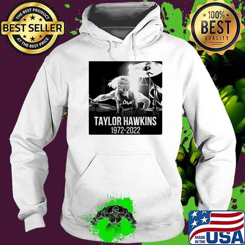 Rip Taylor Hawkins 1972 2022 Drummer s Hoodie Rip Taylor Hawkins 1972 2022 Drummer s Hoodie