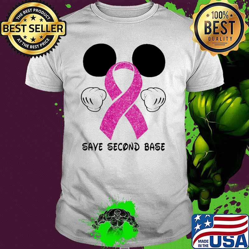 Save Second Base Mickey Ribon Shirt