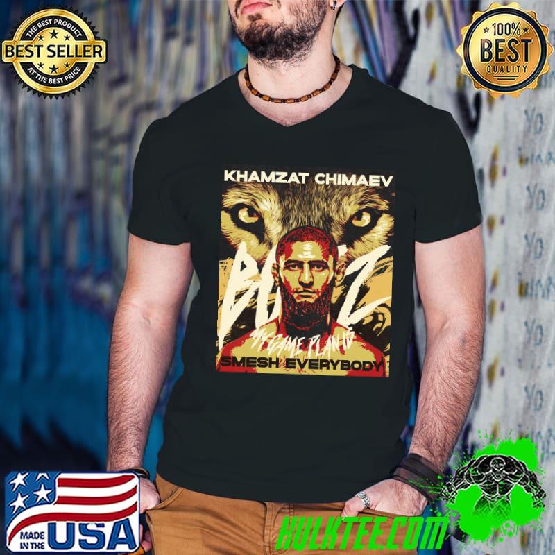 Smesh everybody gifts for mma fans khamzat chimaev classic shirt