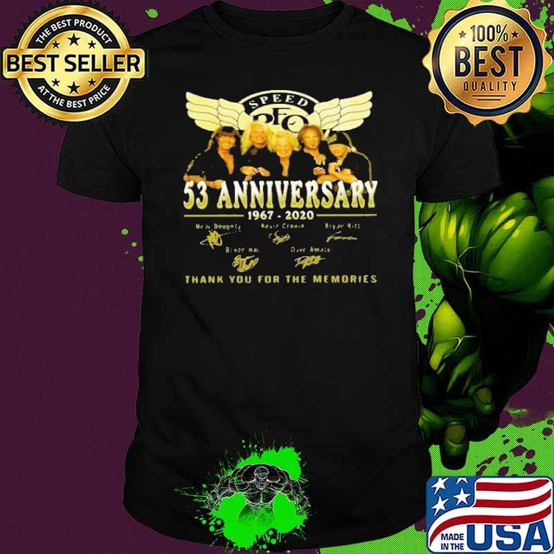 Speed Reo 53 Anniversary Thank You For The Memories Shirt