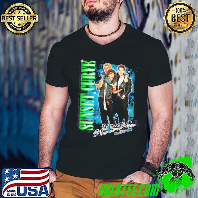 Sunset curve bootleg 90s vintage shirt