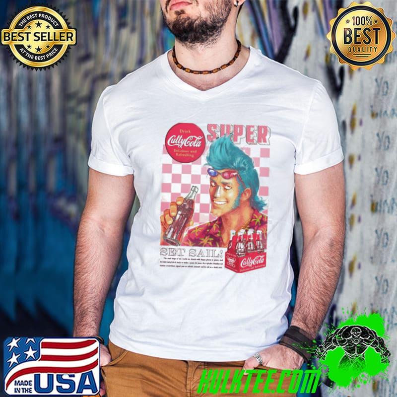 Super set sail franky cutty flam cuttycola one piece classic shirt