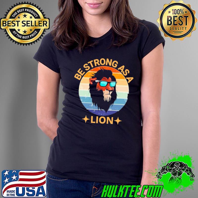 Swag lion be strong as a lion s Ladies Tee Swag lion be strong as a lion s Ladies Tee