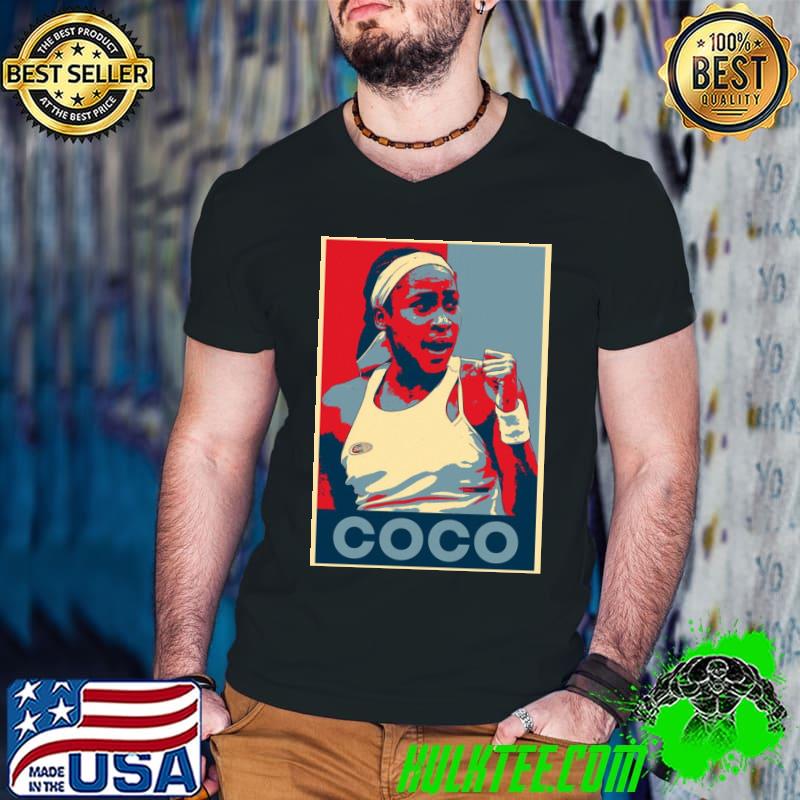 Tennis player coco gauff hope classic shirt