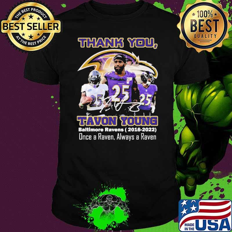 Thank You Tavon Young Baltimore Ravens shirt