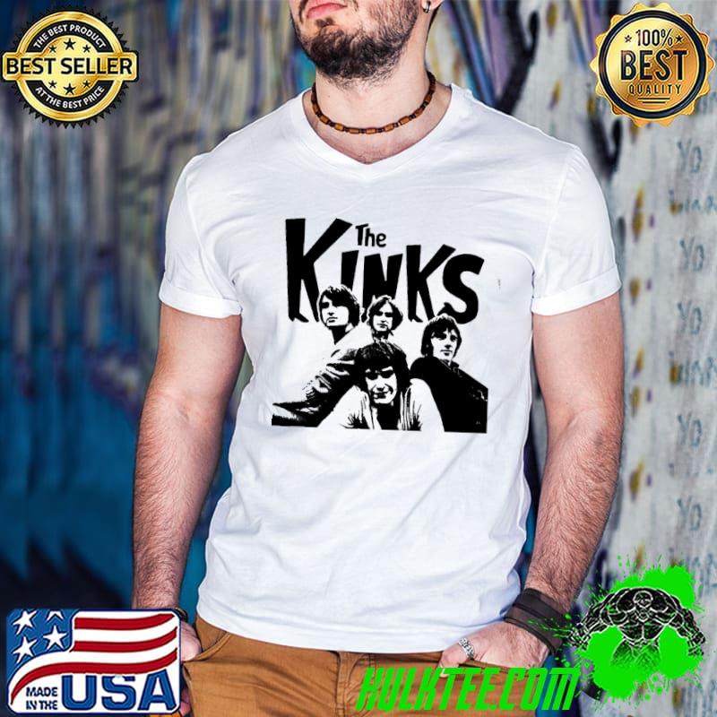 The kinks band english rock band graphic shirt
