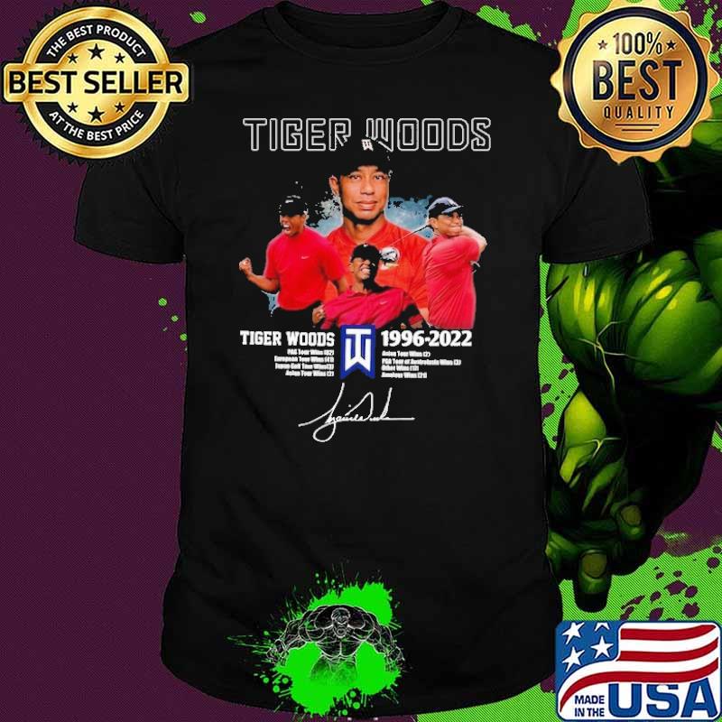 Tiger Woods 1996 2022 Signature Shirt
