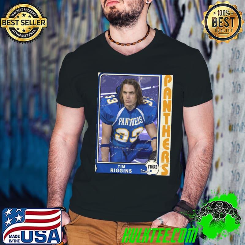 Tim riggins vintage friday night lights Football trading card shirt