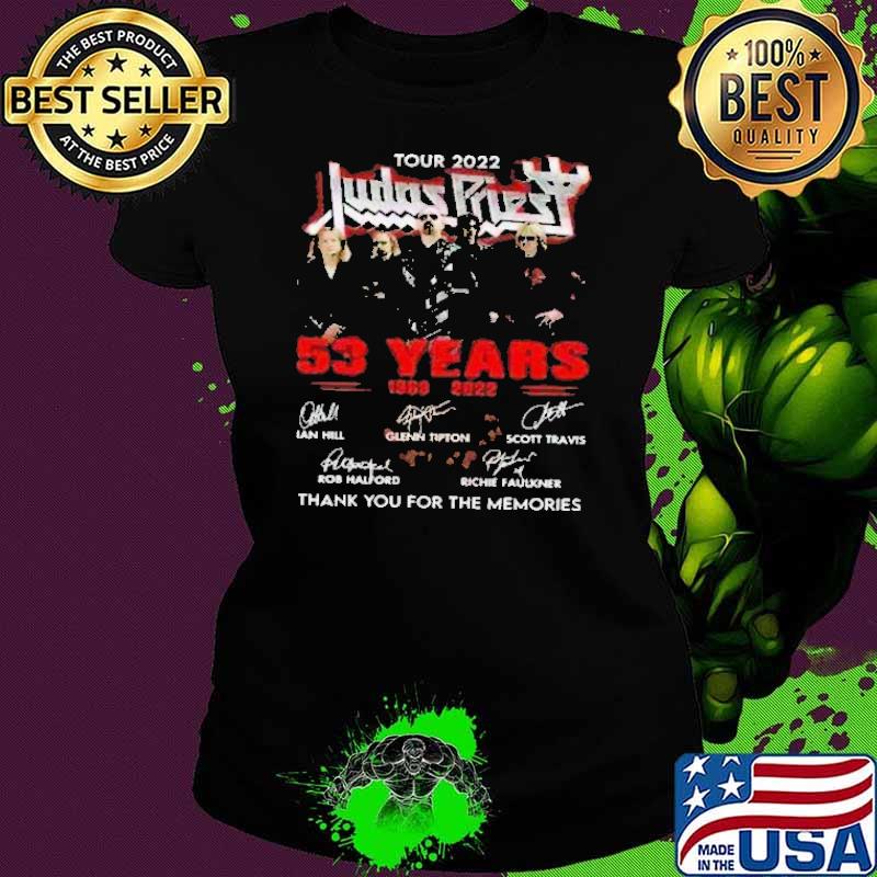 Tour Judas Priest 53 Years Shirt Ladies tee Tour Judas Priest 53 Years Shirt Ladies tee