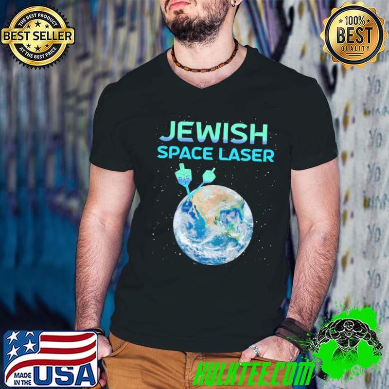 Trending secret jewish space laser funny shirt