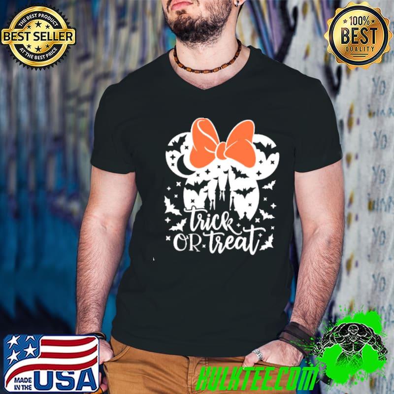 Trick or treat minnie mouse halloween cute halloween classic shirt