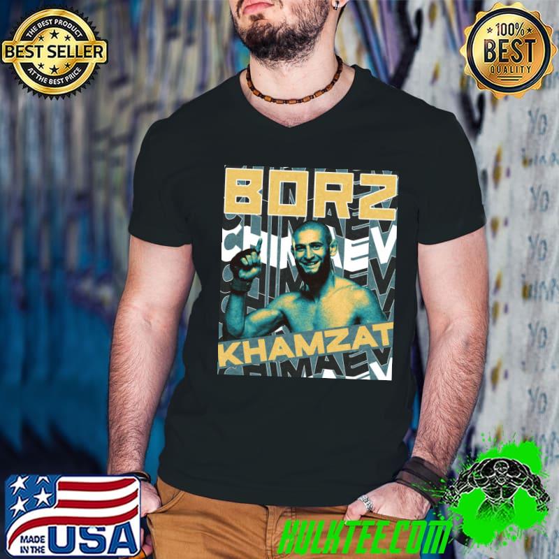 Ufc gifts for mma fans borz khamzat chimaev classic shirt