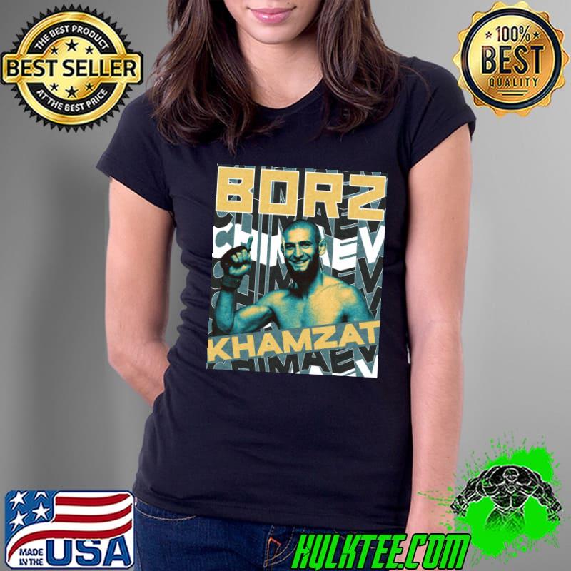 Ufc gifts for mma fans borz khamzat chimaev classic s Ladies Tee Ufc gifts for mma fans borz khamzat chimaev classic s Ladies Tee