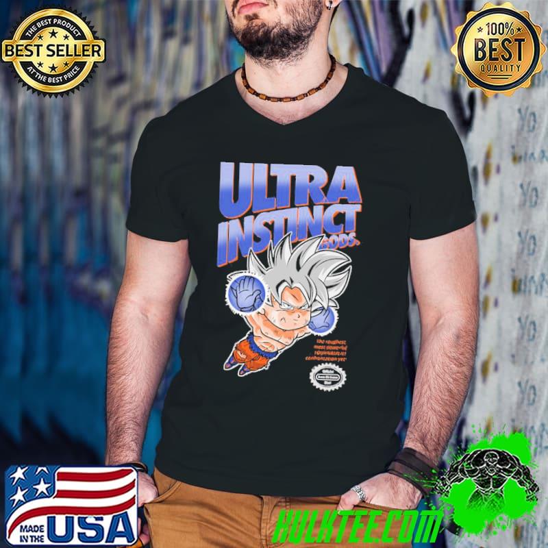 Ultra instinct gods dragon ball x super Mario Bros classic shirt