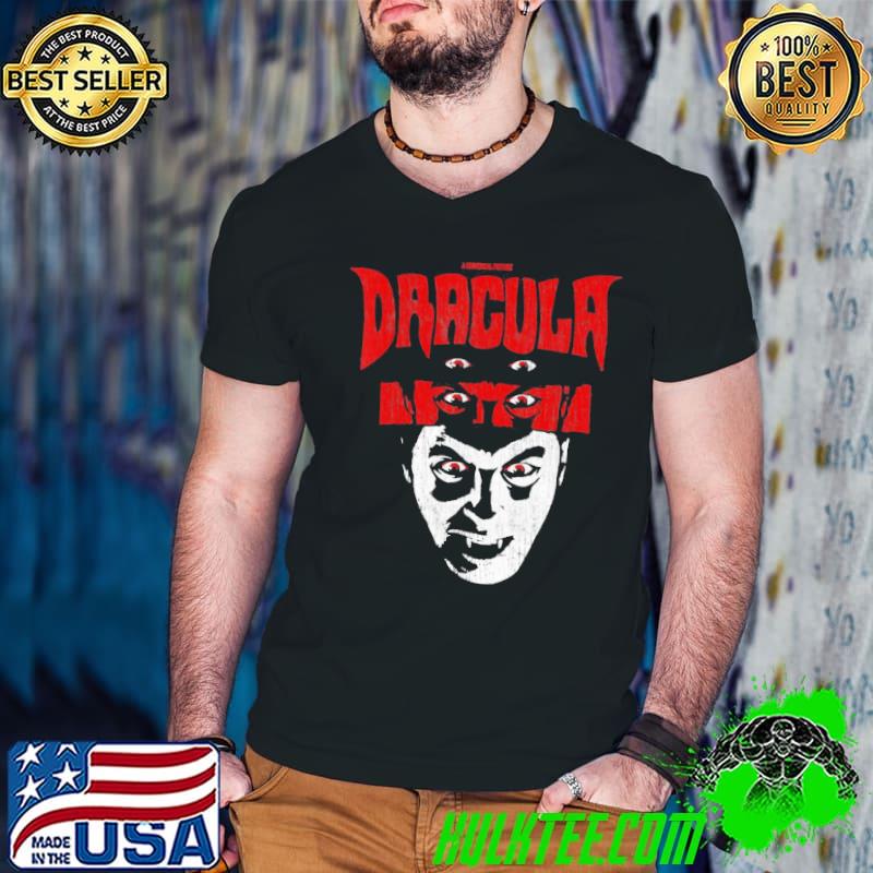 Universal monsters distressed dracula portrait halloween classic shirt