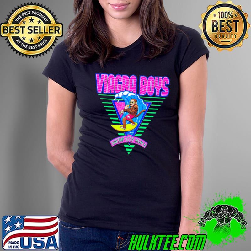 Viagra boys shrimp city beach classic s Ladies Tee Viagra boys shrimp city beach classic s Ladies Tee