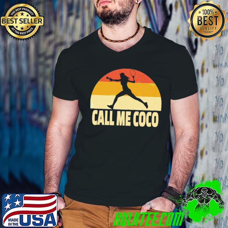 Vintage coco gauff call me coco classic shirt