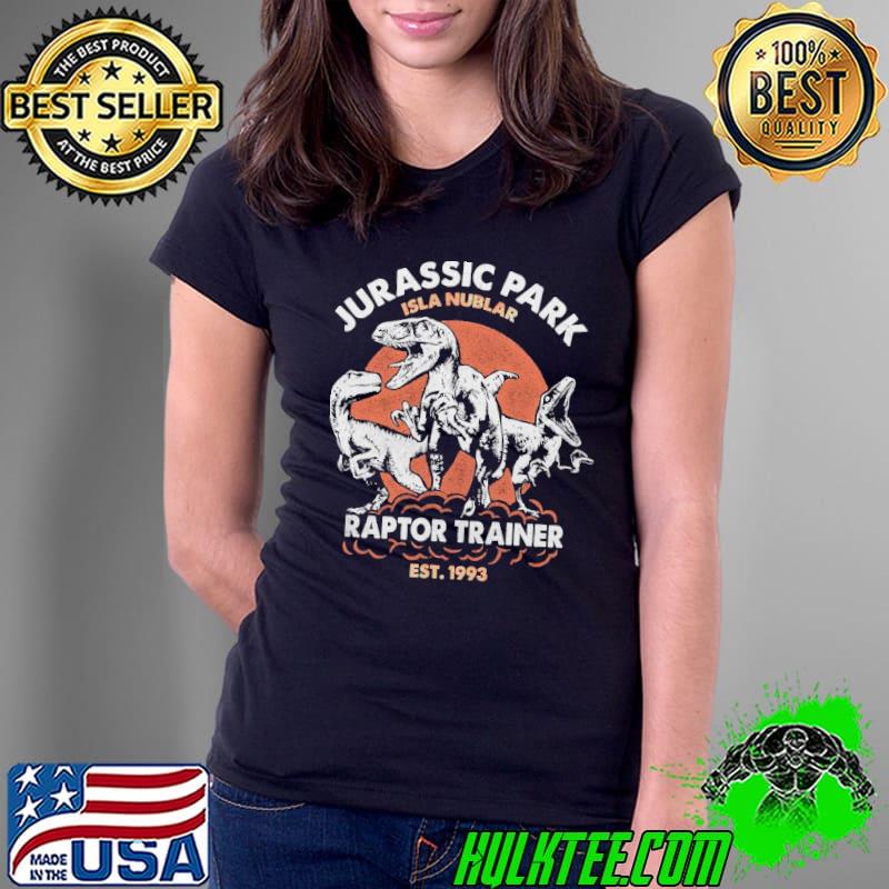 Vintage jurassic park isla nublar raptor trainer est 1993 classic s Ladies Tee Vintage jurassic park isla nublar raptor trainer est 1993 classic s Ladies Tee