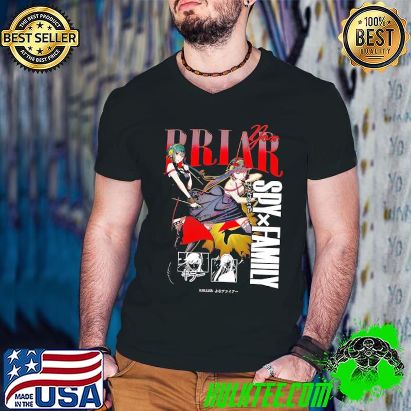 Yor briar spy x family homage yor forger anime bootleg graphic classic shirt