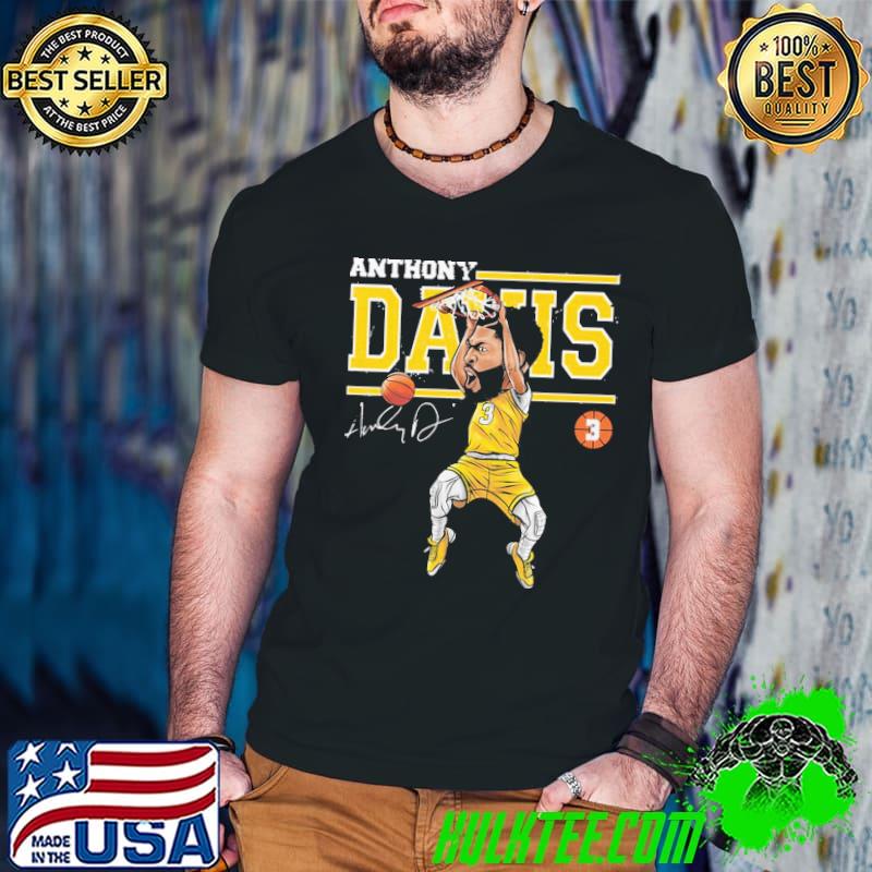 Cartoon anthony davis basketball shirt