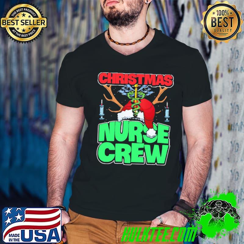 Christmas nurse crew cute practitioners nurse christmas shirt