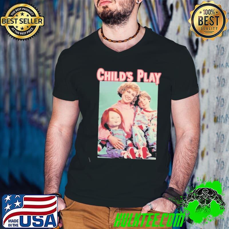 Chucky men t doll murder bloody child's play retro art shirt
