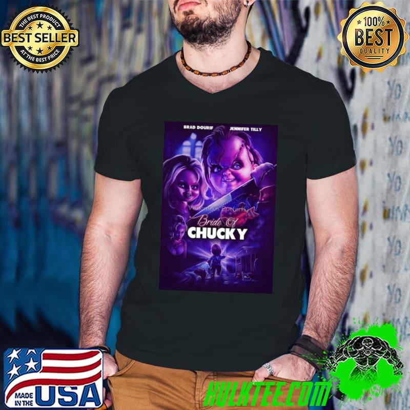 Chucky's bride chucky retro art shirt