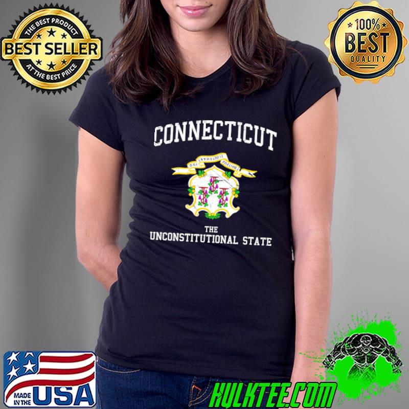 Connecticut the unconstitutional state art s Ladies Tee Connecticut the unconstitutional state art s Ladies Tee