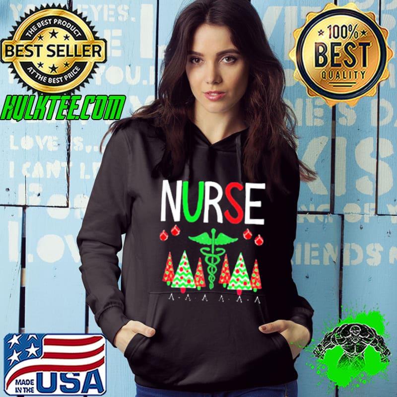 Cute nurse christmas tree nurse christmas holiday gift s Hoodie Cute nurse christmas tree nurse christmas holiday gift s Hoodie